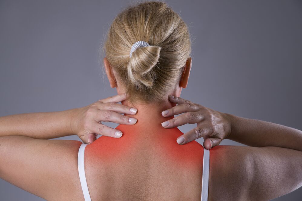 Symptomer vun cervical osteochondrosis